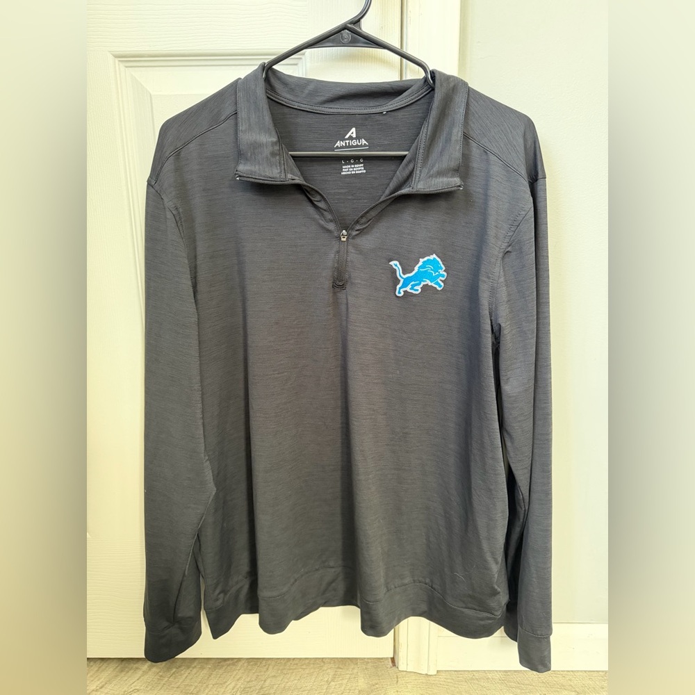 Antigua Charcoal Quarter-Zip Pullover